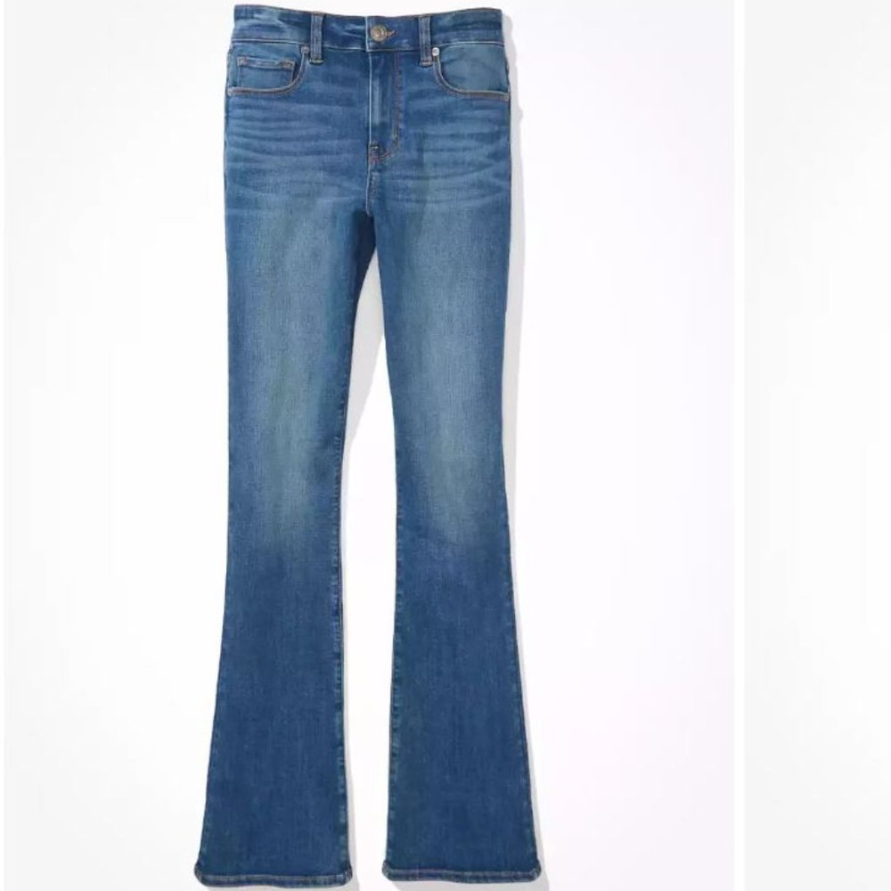 American Eagle Outfitters Blue Boot Cut Jeans